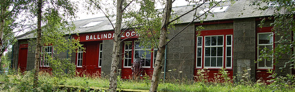 The old Ballindalloch Train Station