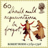 stamp robert burns